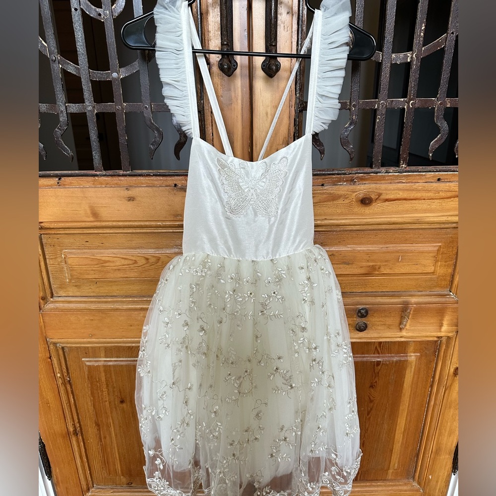 Dollcake Couture Evening Haze Babydoll Dress. Girls size 12. NWT